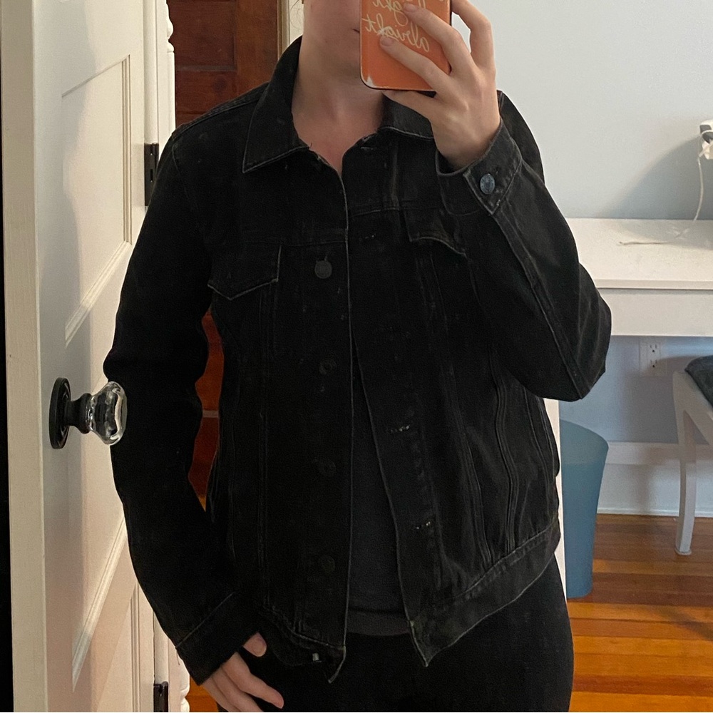 GAP Black Denim Jacket